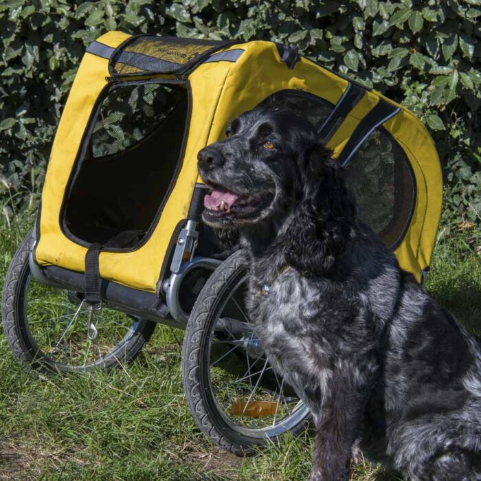 Dog van Trailer  - Tissue - Vélos 17 Loisirs