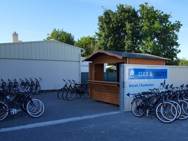 click and collect bike rental on Saint Pierre d'Oléron