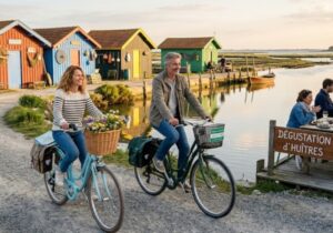 Cabanes ostréicoles oléron au printemps