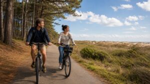 ponts-de-mai-oleron-velo-couple-printemps